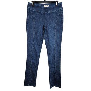 We The Free Double Dutch Pull on Vent Denim Leggings Women's Size Small Stretch